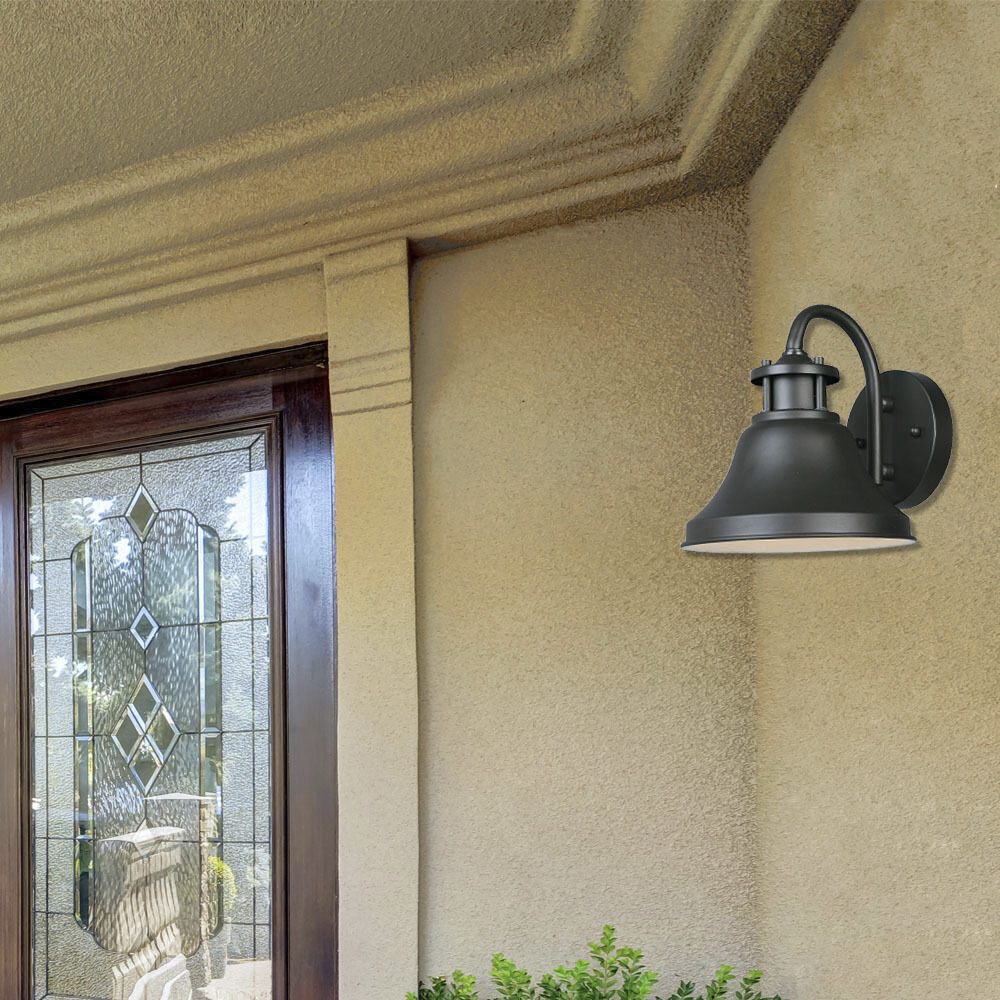 Bayport 1 Light 8 inch Bronze Outdoor Wall Lantern